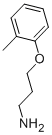 Structure of 3-O-TOLYLOXY-PROPYLAMINE