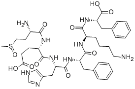 Structure of (MET(O)4,D-LYS8,PHE9)-ACTH (4-9)