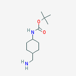 Structure of cis-4-(boc-amino)cyclohexylmethylamine