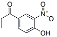 Structure of 3-nitro-4-hydroxypropiophenone