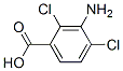 Chemical structure of BENZOIC ACID 3-AMINO-2,4-DICHLORO-