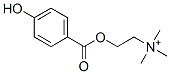 Structure of 4-hydroxybenzoylcholine