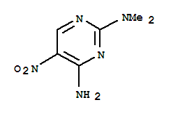 Structure of N~2~,N~2~-dimethyl-5-nitropyrimidine-2,4-diamine