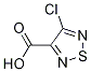 4-chloro-1,2,5-thiadiazole-3-carboxylic acid结构式