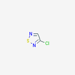 Structure of 1,2,5-Thiadiazole, 3-chloro-
