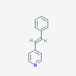 Structure of 4-(2-Phenylvinyl)pyridine, trans-