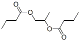 Structure of propane-1,2-diyl dibutyrate