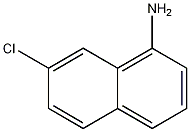 Structure of 1-Naphthalenamine, 7-chloro-