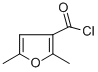 Structure of 2,5-DIMETHYLFURAN-3-CARBONYL CHLORIDE