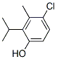 Structure of 4-chloro-2-isopropyl-m-cresol