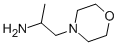 Structure of 4-(2-aminopropyl)morpholine