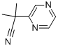 Structure of 2-METHYL-2-PYRAZIN-2-YL-PROPIONITRILE