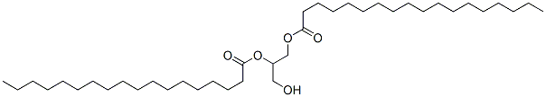 Chemical structure of DL-ALPHA,BETA-DISTEARIN