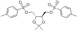 Structure of (+)-1,4-DI-O-TOSYL-2,3-O-ISOPROPYLIDENE-D-THREITOL