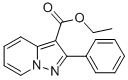 Structure of 2-PHENYL-PYRAZOLO[1,5-A]PYRIDINE-3-CARBOXYLIC ACID ETHYL ESTER