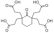 2-氧代环己烷-1,1,3,3-四丙酸结构式