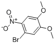 Structure of 1-BROMO-4,5-DIMETHOXY-2-NITROBENZENE