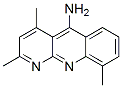 Structure of Benzo[b][1,8]naphthyridin-5-amine, 2,4,9-trimethyl- (9CI)