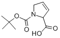 Structure of 1-(TERT-BUTOXYCARBONYL)-2,5-DIHYDRO-1H-PYRROLE-2-CARBOXYLIC ACID
