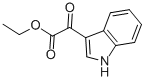 Structure of (1H-INDOL-3-YL)-OXO-ACETIC ACID ETHYL ESTER