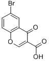 Structure of 6-BROMOCHROMONE-3-CARBOXYLIC ACID