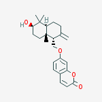 Chemical structure of Farnesiferol A