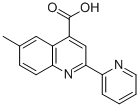 Structure of 6-METHYL-2-PYRIDIN-2-YLQUINOLINE-4-CARBOXYLIC ACID
