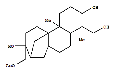 Structure of aphidicolin-17-monoacetate