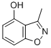 Structure of 1,2-BENZISOXAZOLE-4-OL, 3-METHYL-