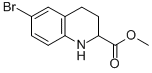 Structure of 6-BROMO-1,2,3,4-TETRAHYDRO-QUINOLINE-2-CARBOXYLIC ACID METHYL ESTER