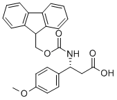 Structure of Fmoc-beta-(R)-4-methoxyphenylalanine