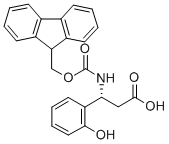Structure of FMOC-PHG(2-OH)-(C*CH2)OH
