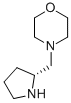 (R)-4-(2-吡咯烷基甲基)吗啉结构式