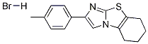 Structure of 5,6,7,8-Tetrahydro-2-(4-methylphenyl)-imidazo[2,1-b]benzothiazolehydrobromide
