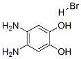 Structure of 1,2-BENZENEDIOL,4,5-DIAMINO-,MONOHBR