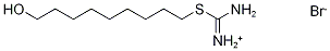 CarbaMiMidothioic Acid 9-Hydroxynonyl Ester MonobroMide结构式