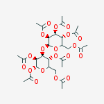 Structure of LAMINARIBIOSE OCTAACETATE