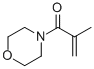 2-甲基-1-吗啉-4-基丙-2-烯-1-酮结构式