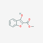 Structure of (2Z)-2-[hydroxy(methoxy)methylidene]-1-benzofuran-3(2H)-one