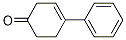 Structure of 4-phenylcyclohex-3-enone