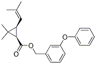 Structure of m-phenoxybenzyl (1R-cis)-2,2-dimethyl-3-(2-methylprop-1-enyl)cyclopropanecarboxylate