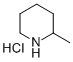Structure of 2-METHYL-PIPERIDINE HYDROCHLORIDE