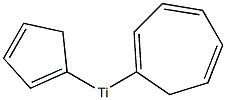 Structure of Titanium, (eta7-cycloheptatrienylium)(eta5-2,4-cyclopentadien-1-yl)-