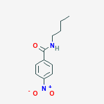 Structure of N-BUTYL-4-NITRO-BENZAMIDE