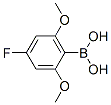 Structure of 4-FLUORO-2,6-DIMETHOXYPHENYLBORONIC ACID