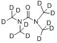 Structure of TETRAMETHYLUREA-D12