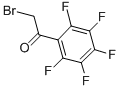 Structure of PENTAFLUOROPHENACYL BROMIDE