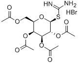 Structure of 2,3,4,6-Tetraacetate 1-Thio-1-carbamimidate b-D-Glucopyranose Hydrobromide