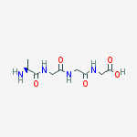 Structure of glycine, L-alanylglycylglycyl-