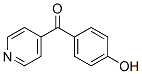 (4-羟基苯基)(4-吡啶基)甲酮结构式